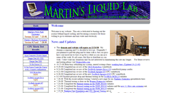Desktop Screenshot of martinsliquidlab.petrastech.com